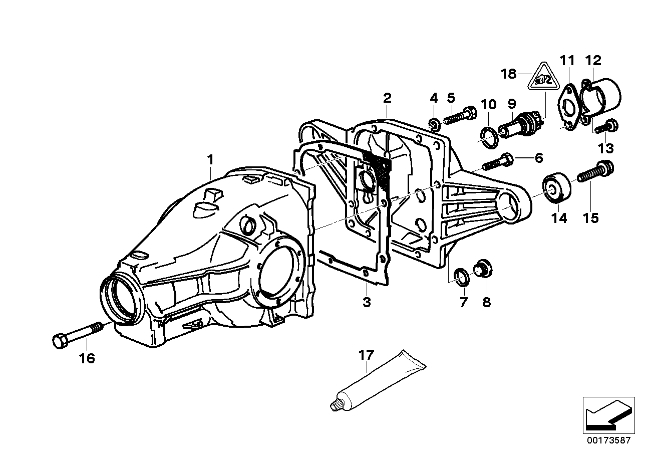 Genuine BMW 11121336872 Washer 3,5 ZNS (Inc. R69 S, R45T & R45) | ML Performance UK Car Parts