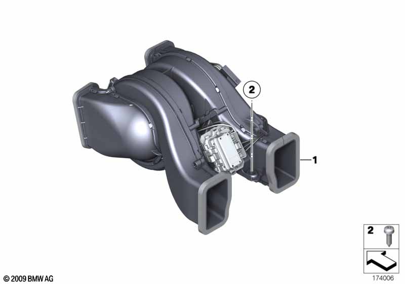 Blower rear