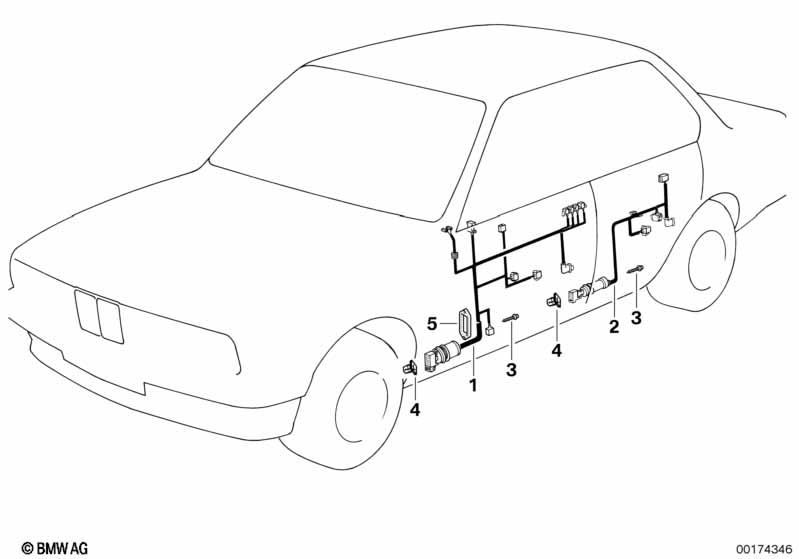 Door cable harnesses