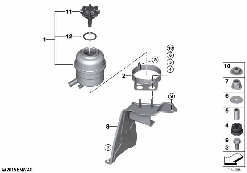 Genuine BMW 32416771807 E90 E91 E82 Bracket, Oil Carrier (Inc. M Coupé, 335xi & 335is) | ML Performance UK Car Parts
