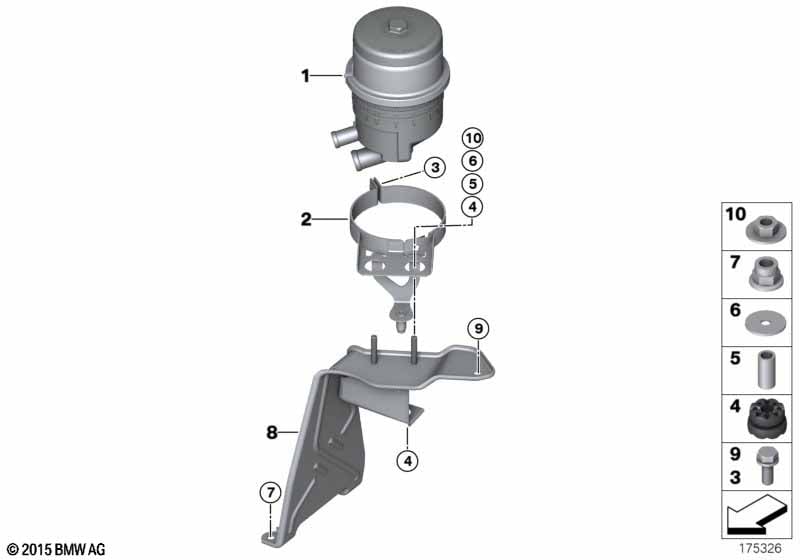 Oil reservoir/components/Active steering