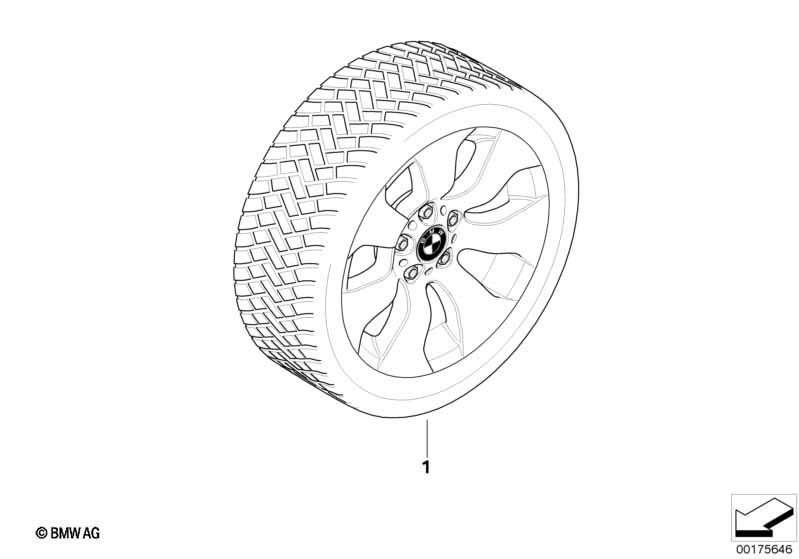 Winter wheel w.tire star sp.158 - 17