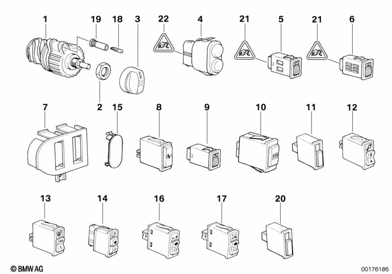 Various switches