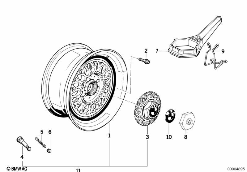 Cross-spoke stylins trx (styl.5)