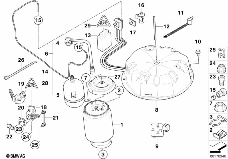 Levell.device, air spring and ctrl unit