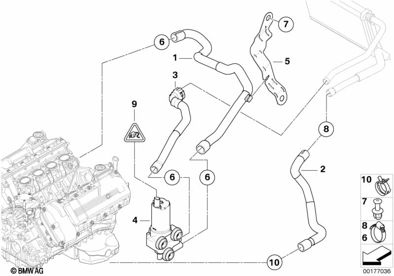 Genuine BMW 51718229000 F80 E92 F82 Expanding Rivet (Inc. 540iP) | ML Performance UK Car Parts