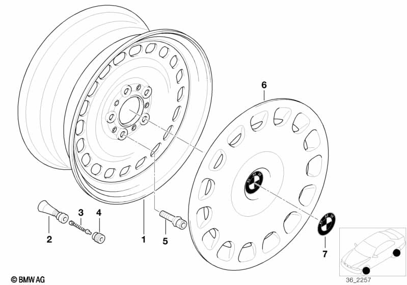 Alloy rim styl.12