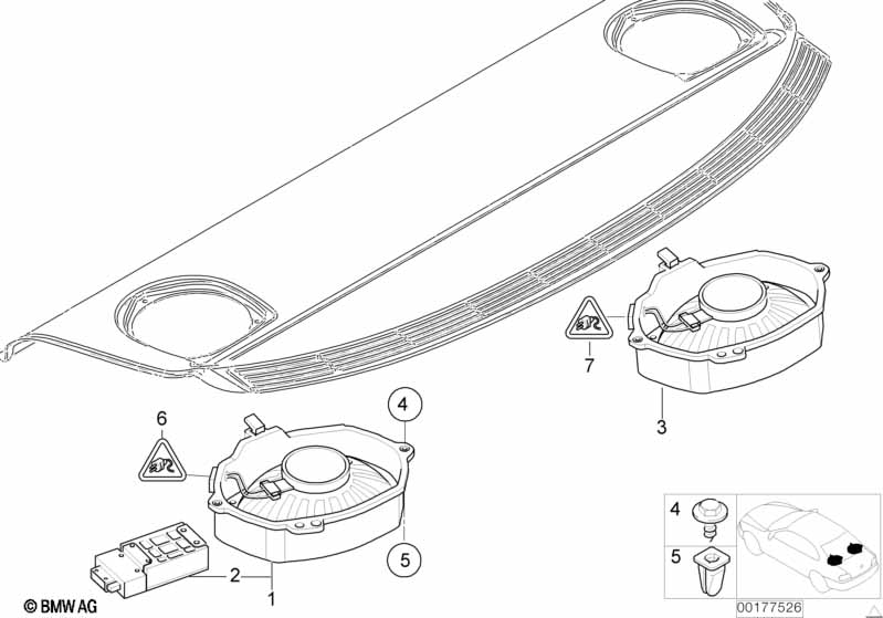 Subwoofer hifi system Harman Kardon