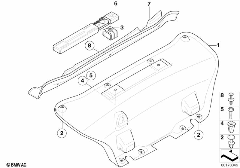 Genuine BMW 07147136172 RR6 M G12 Expanding Rivet (Inc. 750LiX 4.4, 428i & Cooper SD ALL4) | ML Performance UK Car Parts