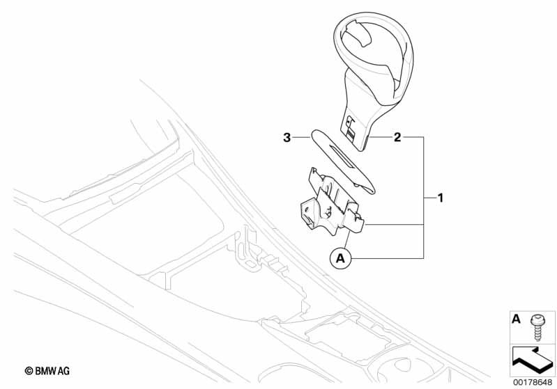 Genuine BMW 51169144633 E81 E82 E87 Cover, Cup Holder ALASKAGRAU (Inc. 120i, 130i & 116i 1.6) | ML Performance EU Car Parts