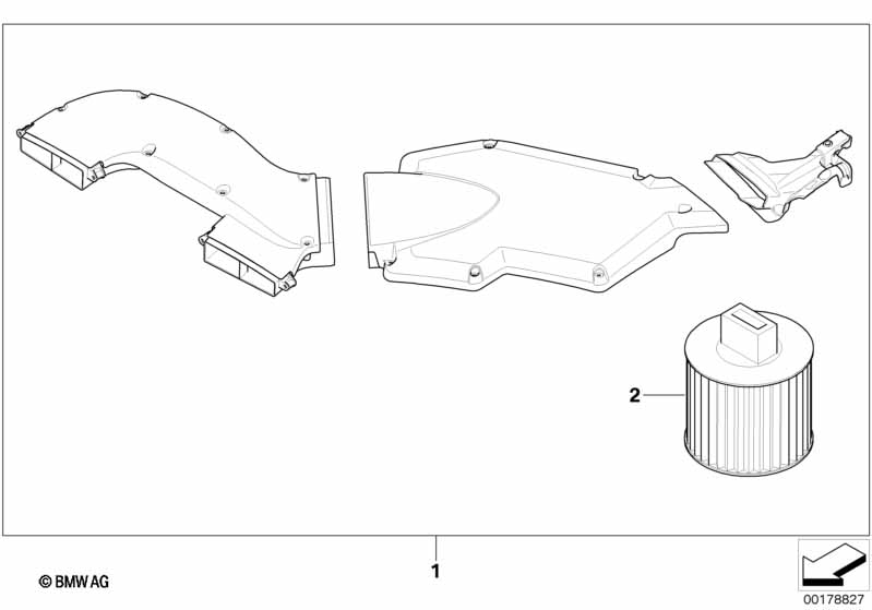 BMW Performance air-induction system
