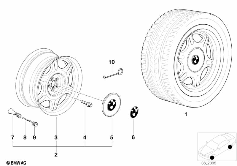 Star-spoke styling (styl.10)