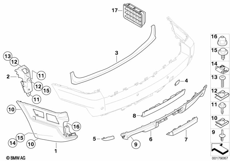 Genuine BMW 51123416251 E83 Loading Sill Cover (Inc. X3) | ML Performance EU Car Parts