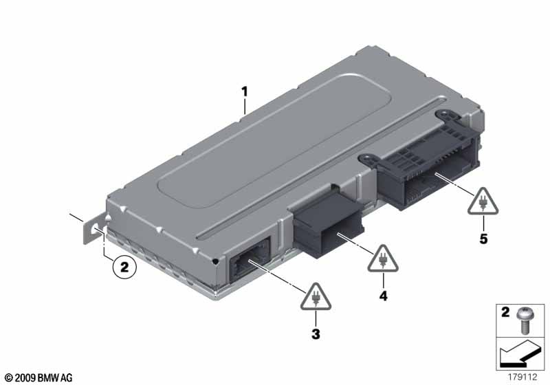 Control unit, central gateway module