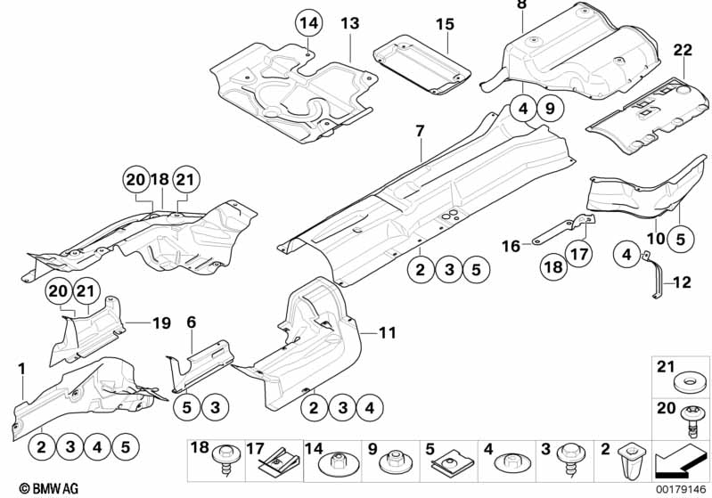 Genuine BMW 51487132299 E60 E61 Heat Insulator F Left Rear Wheel Housing (Inc. 525xd, 528i & 530i) | ML Performance EU Car Parts