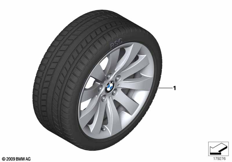 Winter wheel w.tire star sp.250 - 18