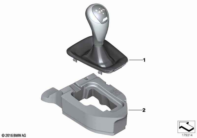 Genuine BMW 25122283705 E92 E90 Switch, Throttle Valve Sensor With Cover (Inc. M3) | ML Performance EU Car Parts