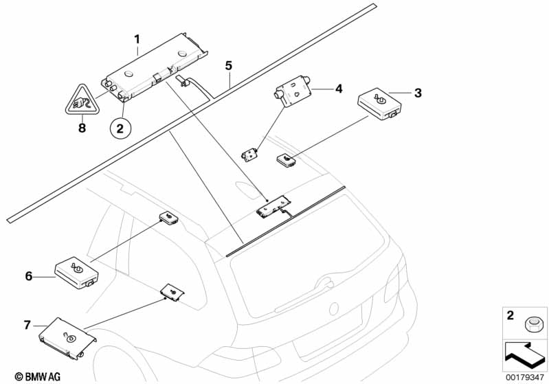 Single parts f antenna-diversity