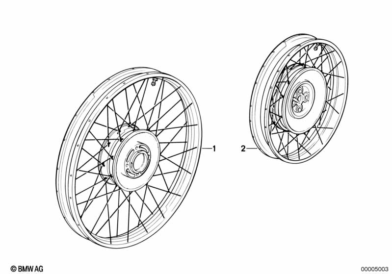 Spoke wheel