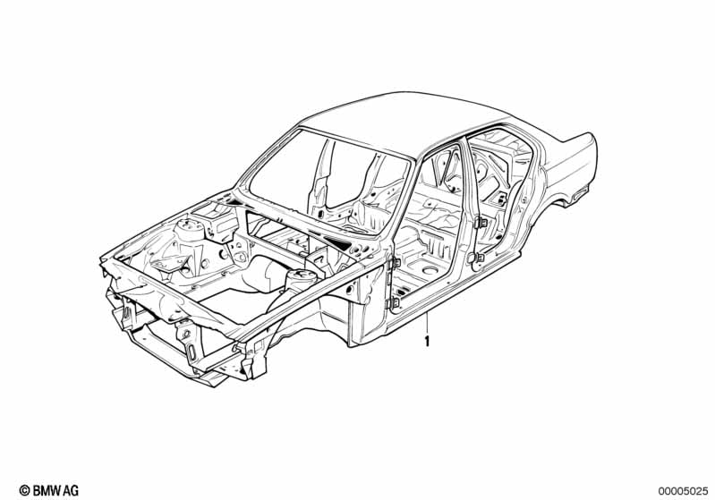 Karoserie skelet