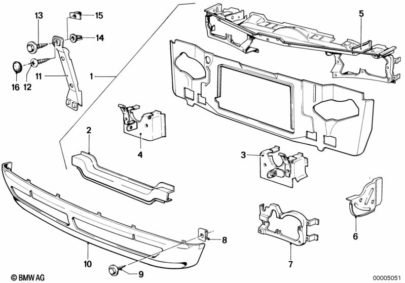 Genuine BMW 41111863003 E21 Support (Inc. 320i) | ML Performance EU Car Parts