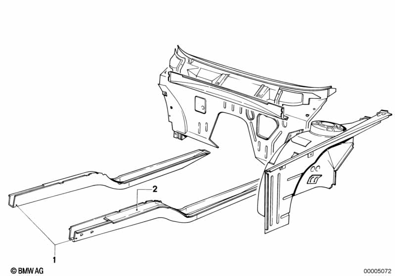 Front body parts