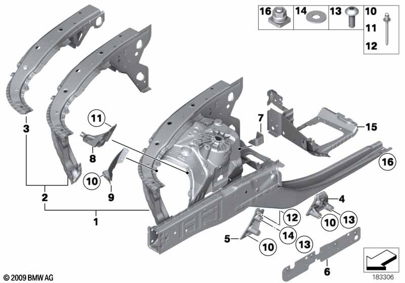 Genuine BMW 07147239634 Blind Rivet N9 (Inc. i3 60Ah Rex, 750LiS & i3 60Ah) | ML Performance EU Car Parts