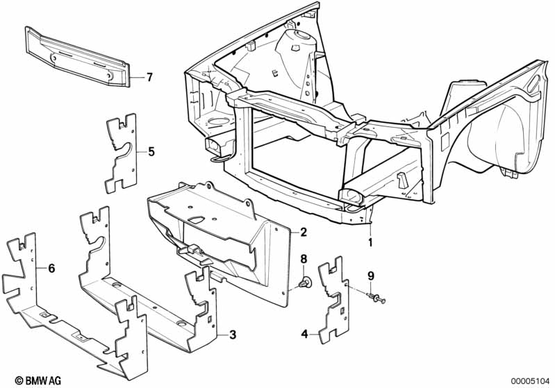 Front body parts