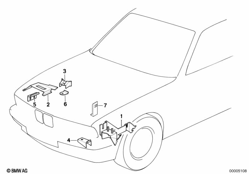 Front body bracket
