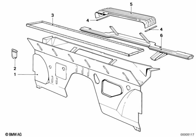 Splash wall parts
