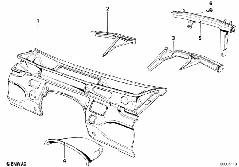 Splash wall parts
