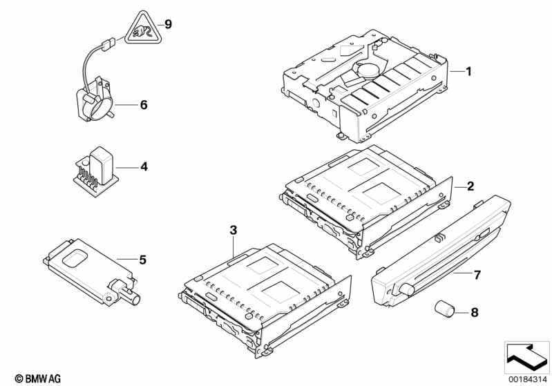 Single parts CCC