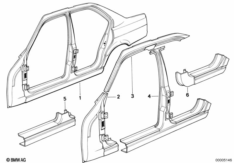 Body-side frame