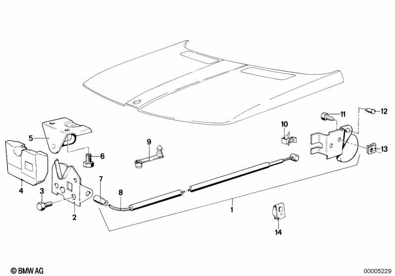 Engine hood mechanism