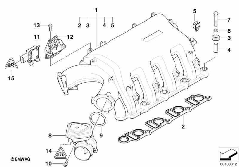 Genuine BMW 11617792509 E65 Decoupling Element (Inc. 745d) | ML Performance UK Car Parts