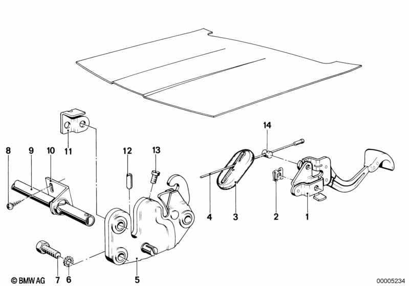 Engine hood mechanism