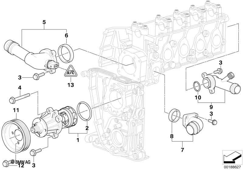 Waterpump - Thermostat