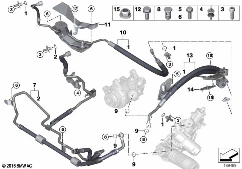 Hydraulic steering lines/Adaptive Drive