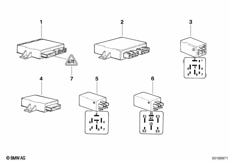 Body control units and moduls