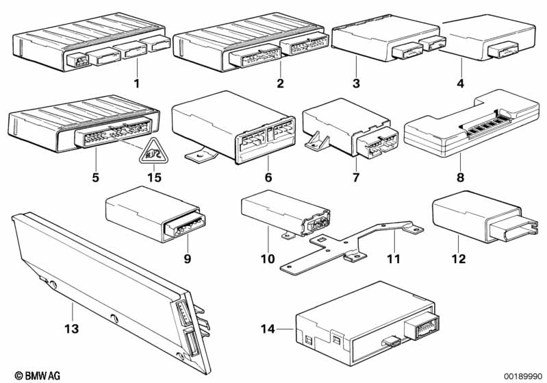 Body control units and moduls