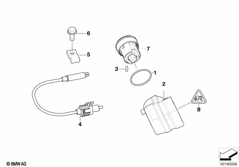 Steering lock/ignition switch