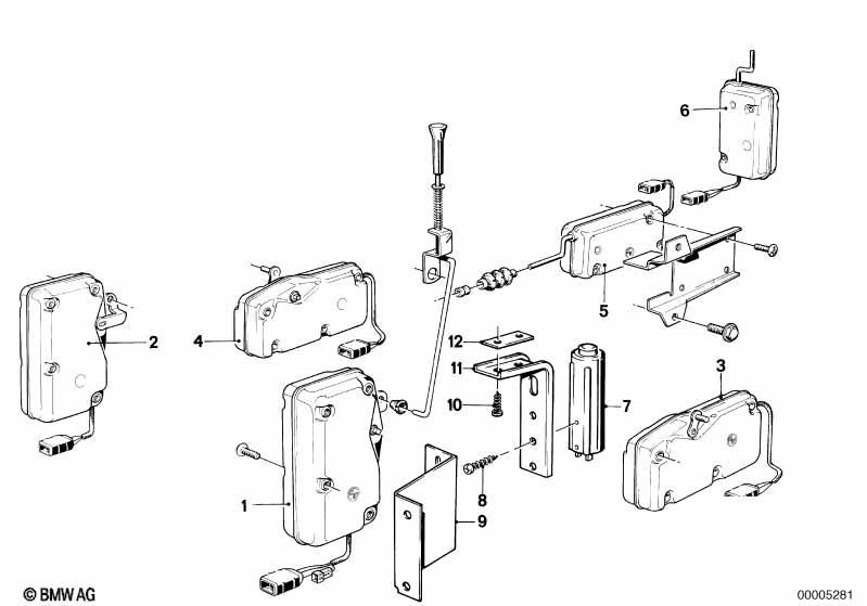Central locking system