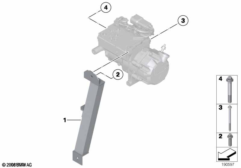 Genuine BMW 11287560445 Asa-Bolt (Inc. Cooper ALL4, Cooper D & Coop.S BEV) | ML Performance UK Car Parts