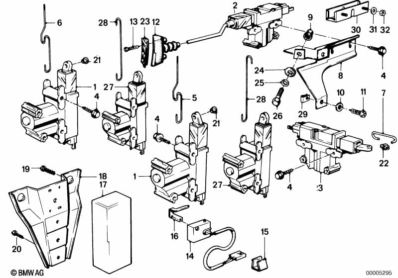 Central locking system