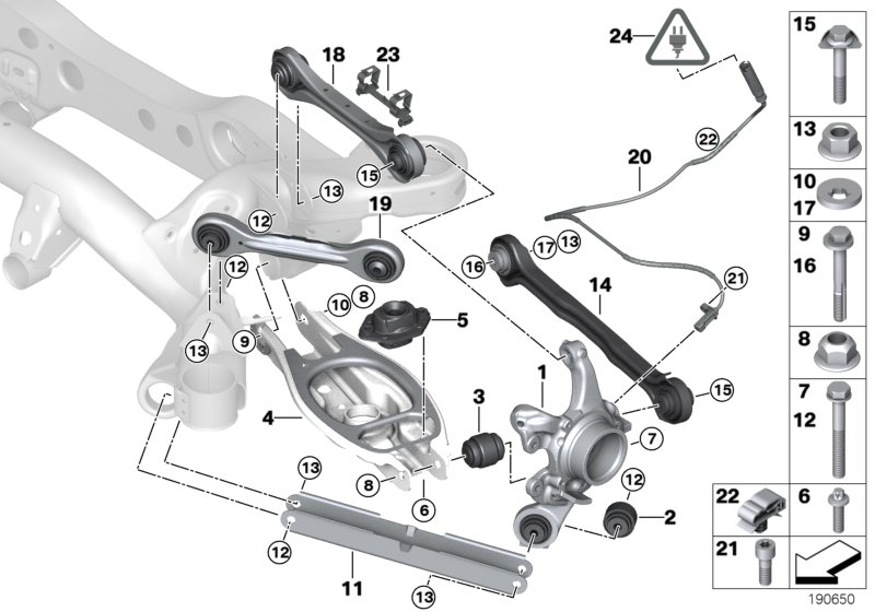 Genuine BMW 34356767984 F45 E91 E88 Cable Clip (Inc. 325d, X3 28iX & 218dX) | ML Performance UK Car Parts