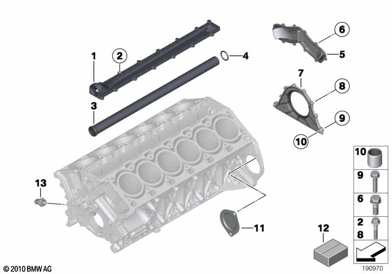 Engine Block Mounting Parts
