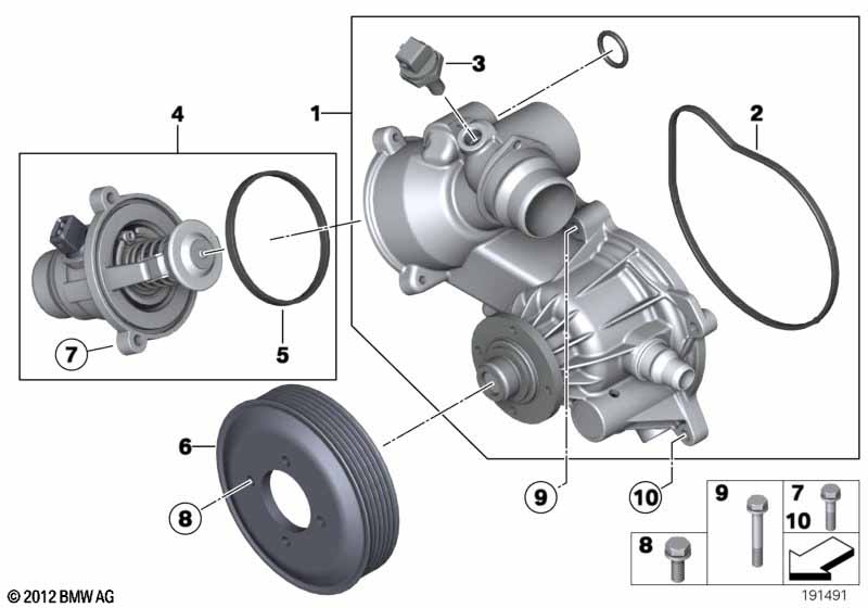 Waterpump - Thermostat