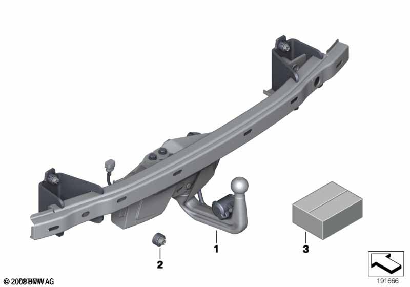 Retrofit kit, tr. cpl., elec. swiveling