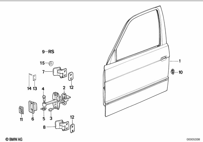 Genuine BMW 51711938836 E34 E32 Cover (Inc. 750i, 530i & 735iL) | ML Performance EU Car Parts