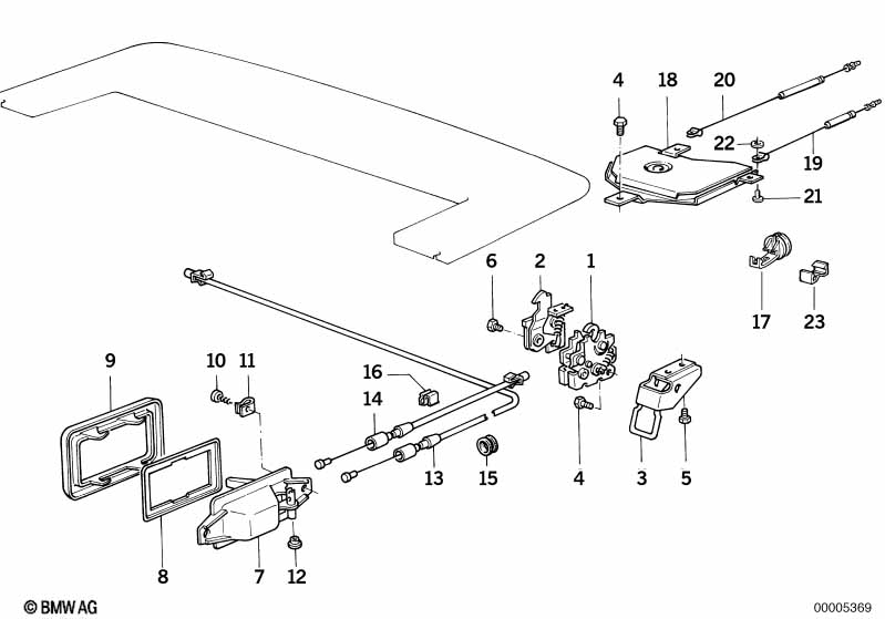 Folding top flap mechanism